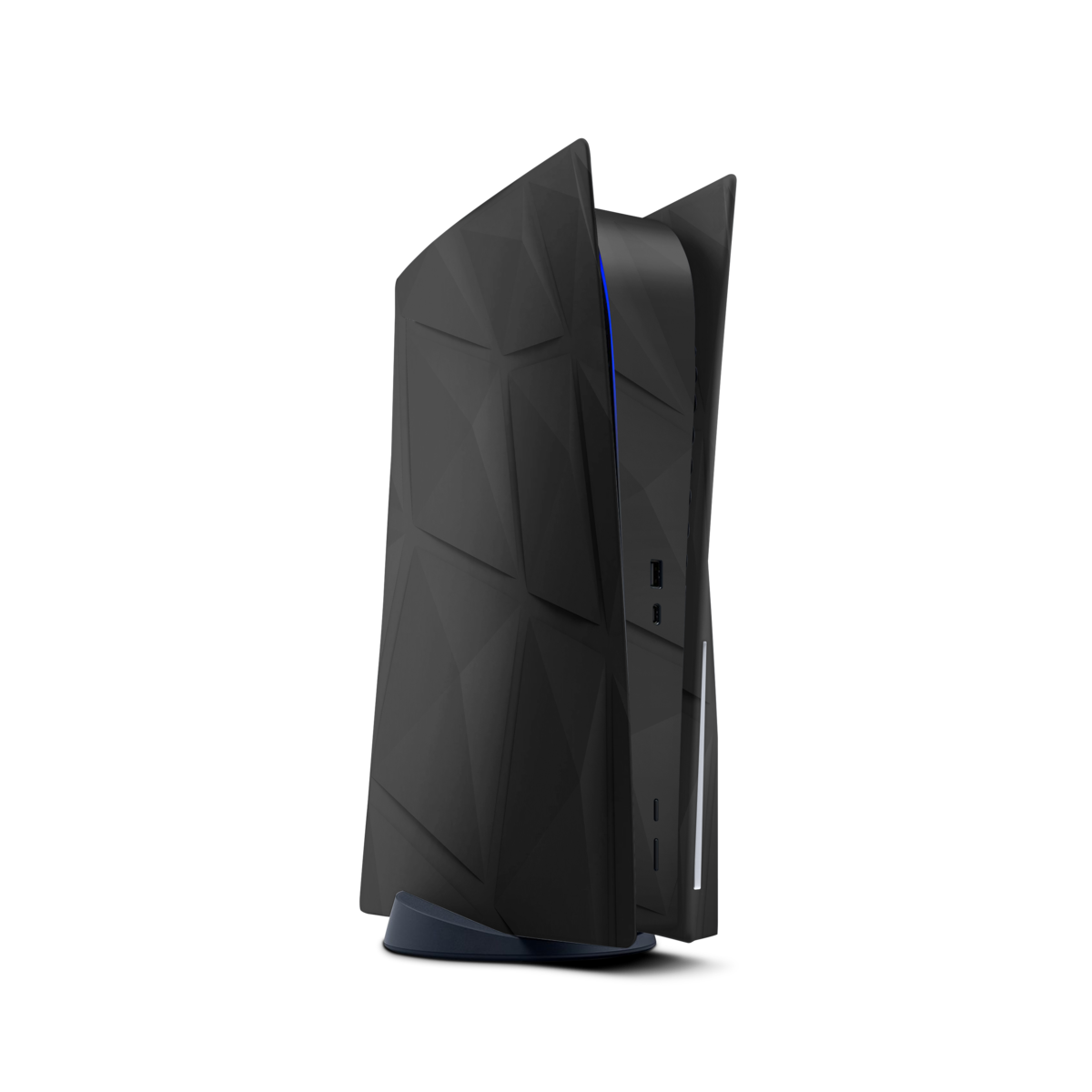 Custom Armoured Black PS5 Vinyl Skin