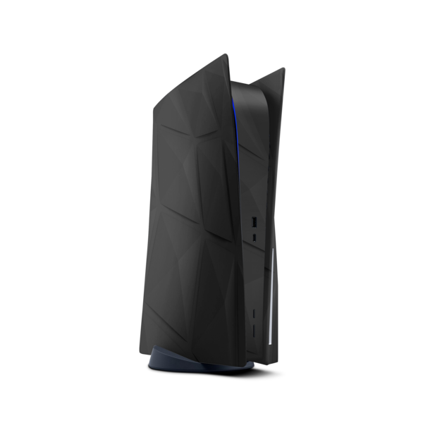 Custom Armoured Black PS5 Vinyl Skin