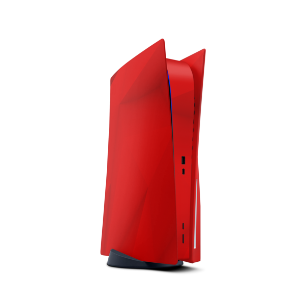 Custom Fury Red PS5 Vinyl Skin